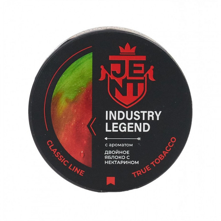 Табак Jent - Industry legend (Двойное яблоко с нектарином) 25 гр