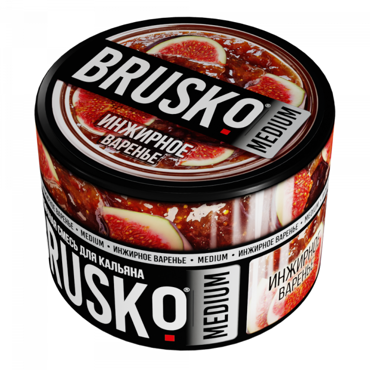 Бестабачная смесь BRUSKO Medium - Инжирное варенье 50 гр